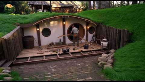 Transforming a Shipping Container into a Stunning Underground House