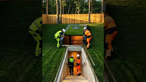 I Built a Secret Anti Missile Room in My Backyard