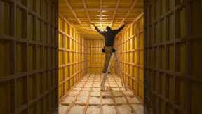 I Built a Secret Godfather Room Under My Luxery Front Door