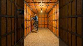 I Built a Modern Home Under My Luxury Cabin #shippingcontainer #bunkerbuild