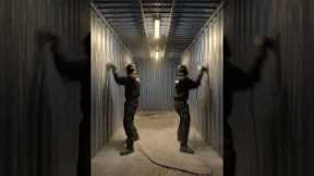 Backyard Builds a Hidden Underground Shipping Container Bunker