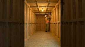 Transforming a hole into a LUXURY secret room! #shorts #vairal #diy