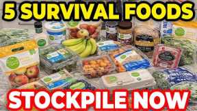Stockpile ONLY 5 FOODS to SURVIVE — Everything Else Is Useless!