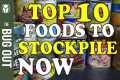 TOP 10 LONG LIFE FOODS TO STORE