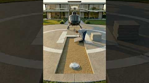 I Built a Hidden Room Under My Backyard Helipad