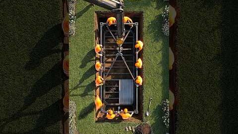 Building a LUXURY Underground Container House! 🤯 | Wait for the End!