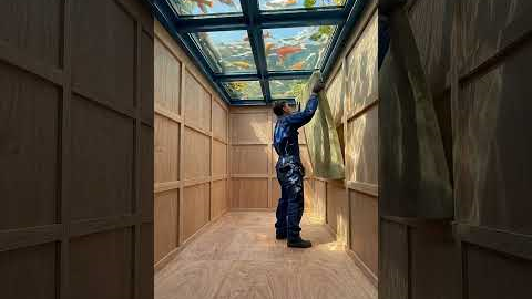 From Container to Hidden Luxury Room Underwater 🤯