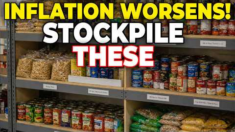 These 15 Grocery Items You Should Stockpile Before Inflation WORSENS In 2026!