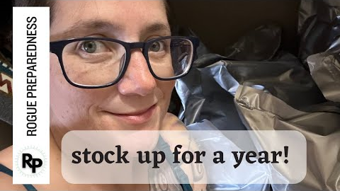 Expert's GUIDE to Stocking Up on One Year of Food Storage!