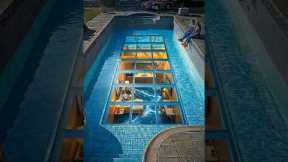 Girls Built a Royal Bunker Under a White House Pool! 😱💦