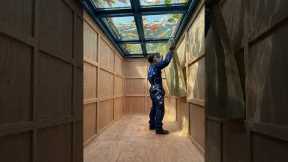 From Container to Hidden Luxury Room Underwater 🤯