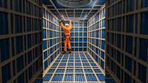 Hidden Underground Container Turns Into a Luxury Room 😱