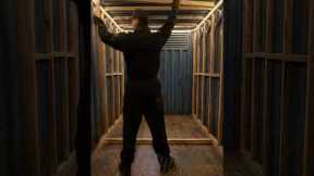 Hidden Shipping Container Bunker Build by the Lake