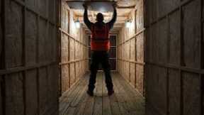 Secret Underground Cinema Bunker Hidden Under Tiles🤯