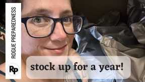 Expert's GUIDE to Stocking Up on One Year of Food Storage!