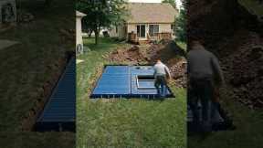 I Built a SECRET Underground Bunker in My Backyard!