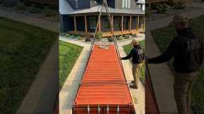 I Hid a Red Container Bunker in My Backyard!