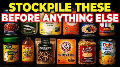 12 Foods Smart Preppers Buy First (Everyone Else Ignores Them)