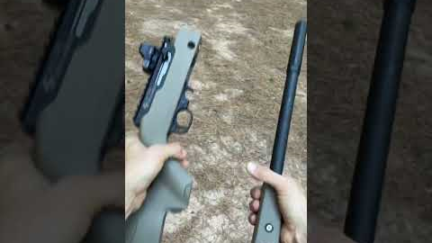 Open Top Takedown Survival Rifle
