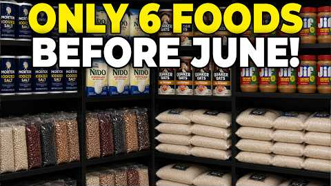Stockpile ONLY These 6 FOODS Before June 1st, 2026 — Everything Else Is Useless!