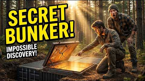 I Built a Secret Underground Bunker Hidden in the Forest
