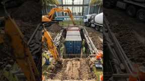 They Buried a Shipping Container… Then THIS Appeared Underground🤯🏚️⬇️#shorts #viral#undergroundhouse