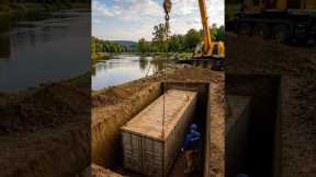 This Underground Container Home Has an Underwater Window 😳