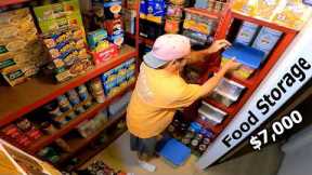 Food Storage $7,000 PREPPER Pantry Supplies Essential Life Survival