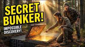 I Built a Secret Underground Bunker Hidden in the Forest