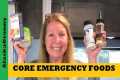 Core Emergency Foods To Stockpile..