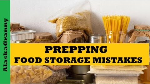Prepping Food Storage Mistakes