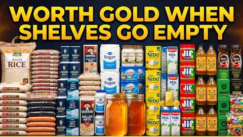 11 Cheap Pantry Staples That'll Be WORTH GOLD When Shelves Go Empty
