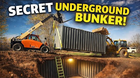 SECRET UNDERGROUND BUNKER / PART 2 