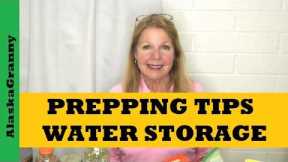 Prepping Tip...Water Storage Mistakes