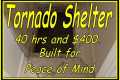 Tornado Shelter Diy underground - 