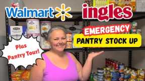 HUGE Emergency Food Storage Stock Up || New House Pantry Tour