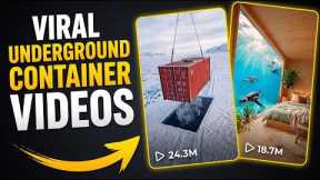 How I Made an Underground Container House Under the  Sea Using AI  #FlowAI #AITutorial