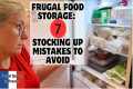 Frugal Food storage: 7 stocking up