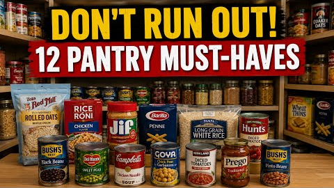 12 Must-Have Pantry Staples for Any Emergency