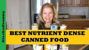 Best Nutrient Dense Canned Foods